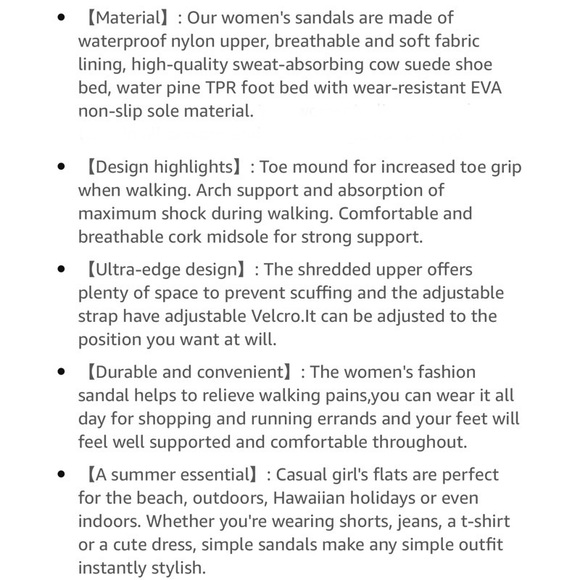 Womens Slip On Sandals With Adjustable Strap Size 9 - Picture 7 of 11